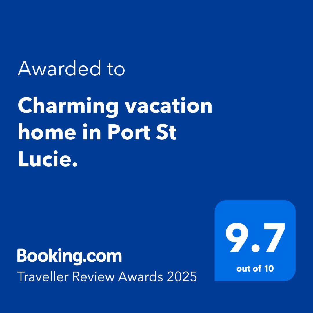 Charming vacation home in Port St Lucie. Port St. Lucie Buitenkant foto